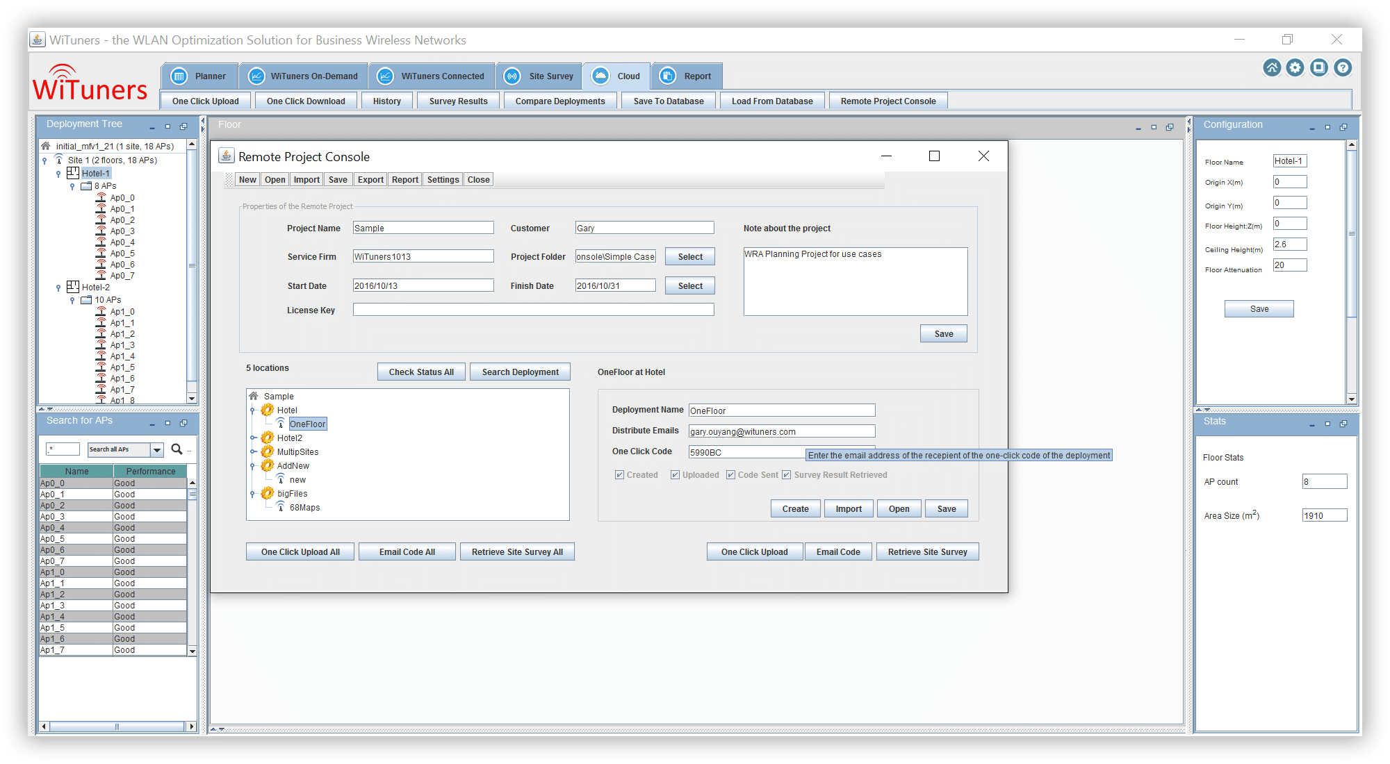 WiFi planning software for maximum capacity of WLAN | WiTuners Planner